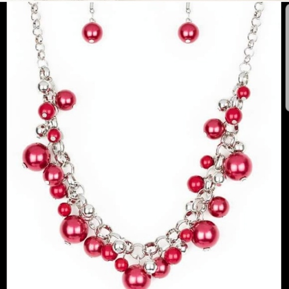 Paparazzi | 🎉HP🎉Upstater Necklace & Earrings Set - Picture 3 of 3